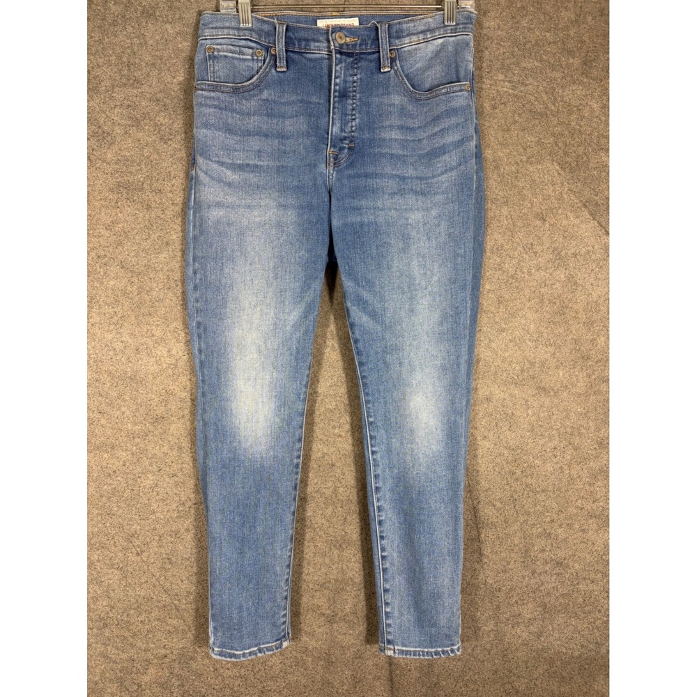 Lucky Brand Bridgette High Rise Skinny Jeans Medium Wash Blue Denim Size 10/30A